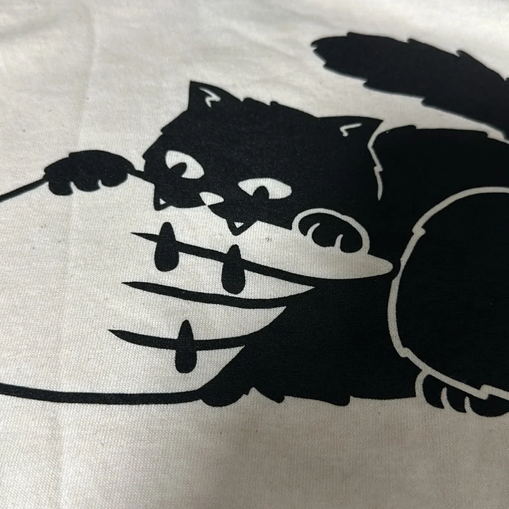 SOLD - NWOT Trust No Cat Graphic Tee - Picture 8 of 8